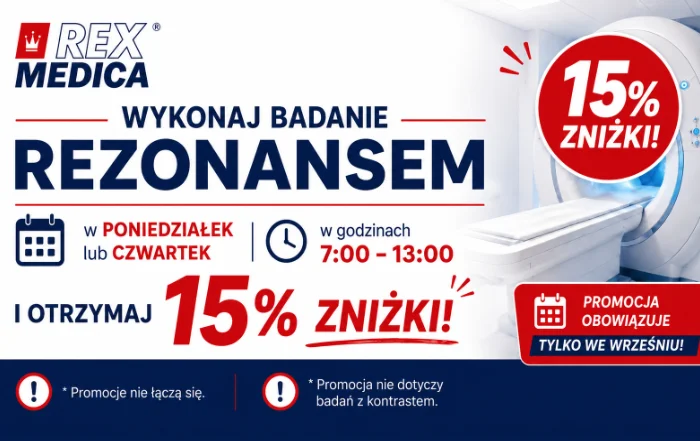 Badanie rezonansem magnetycznym 3 odcinków kręgosłupa